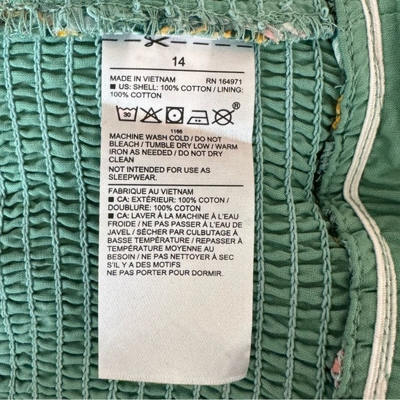 Janie and Jack Tiered Floral Skirt, Size 14 - Picture 7 of 7